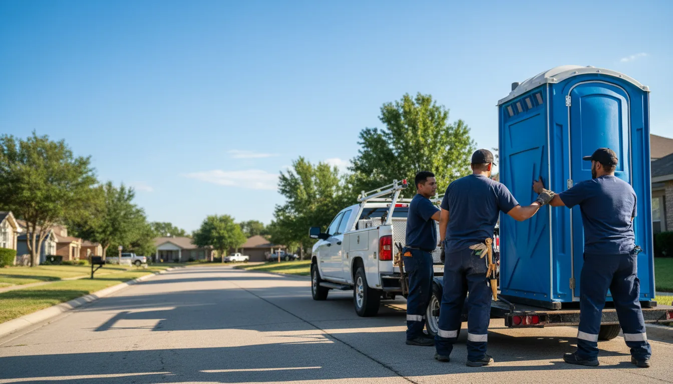 Portable Toilet Rental in Collinsville, TX near me